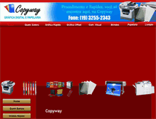 Tablet Screenshot of copywaynet.com.br